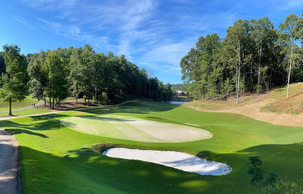 golfing cabins big canoe